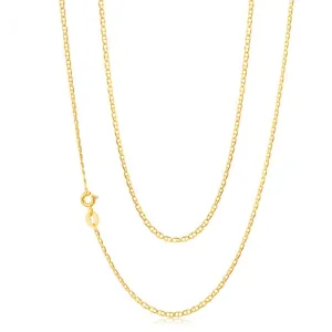 Silverfilled 45cm Anchor Link Chain 40Gauge Shiels