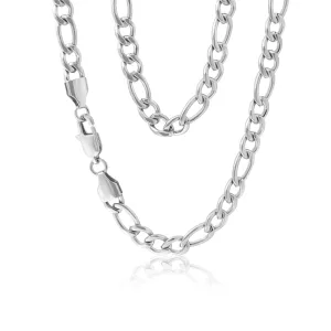 Stainless Steel Figaro 1:3 Chain Shiels