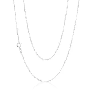 Sterling Silver 45cm 40 Gauge Curb Chain Shiels