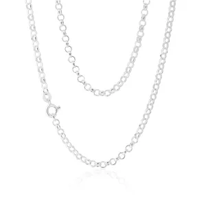Sterling Silver 45cm 70 Gauge Belcher Chain Shiels