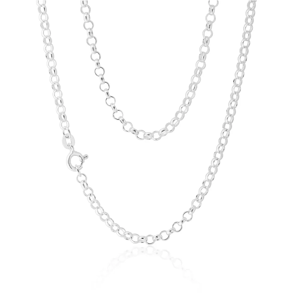 Sterling Silver 45cm 70 Gauge Belcher Chain Shiels