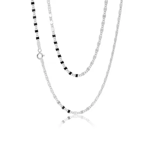 Sterling Silver 45cm Fancy Dicut Chain Shiels