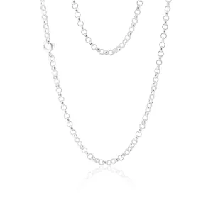 Sterling Silver 50cm 70 Gauge Belcher Chain Shiels