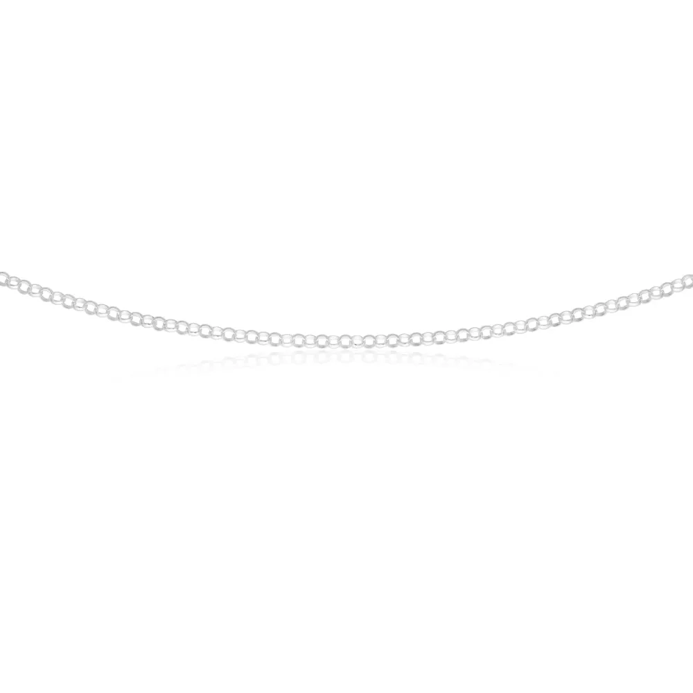 Sterling Silver 55cm 70 Gauge Belcher Chain Shiels