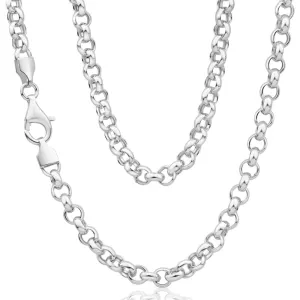 Sterling Silver Belcher Round 45cm Chain Shiels
