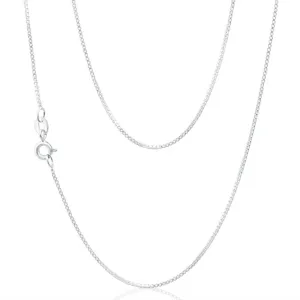 Sterling Silver Box 44cm Chain Shiels