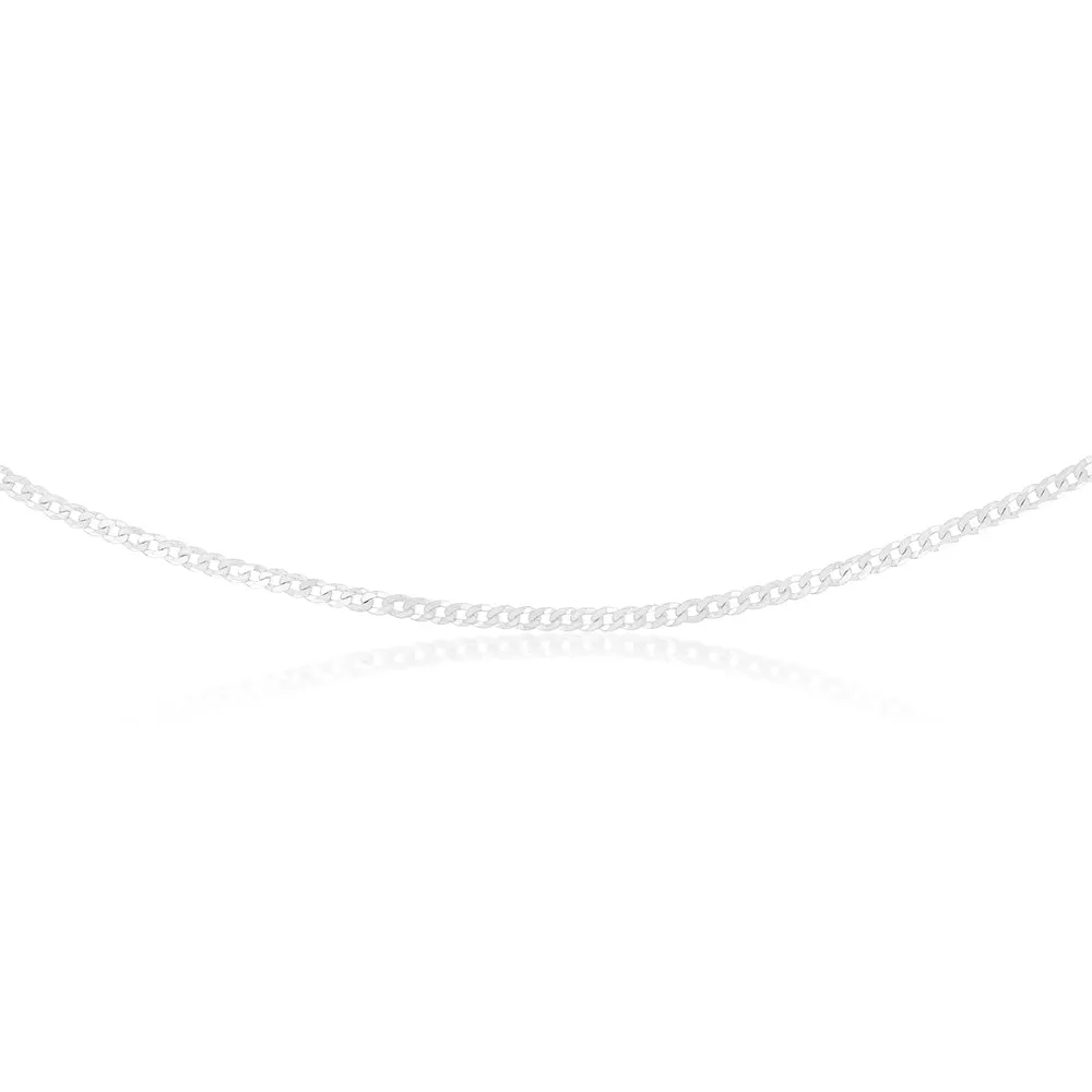 Sterling Silver Curb 100 Gauge 45cm Chain Shiels