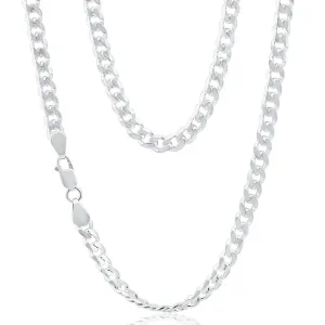 Sterling Silver Curb 150 Gauge 55cm Chain Shiels