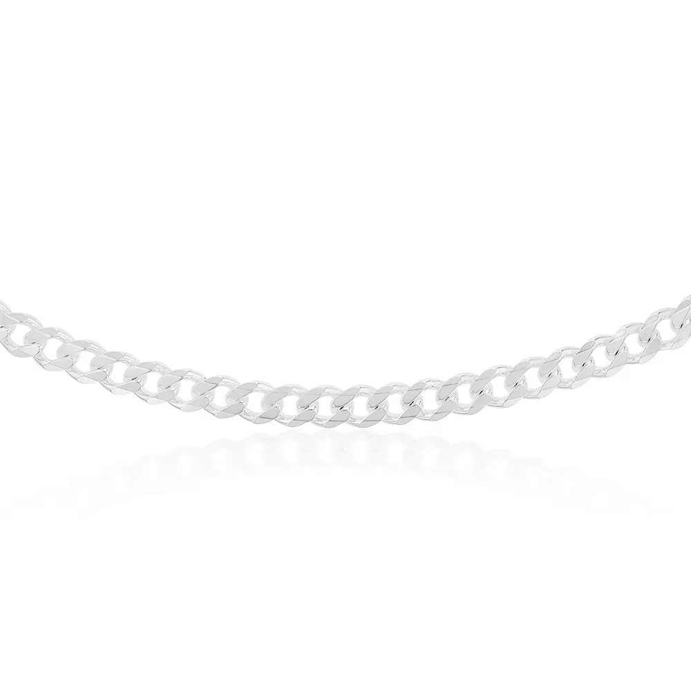 Sterling Silver Curb 300 Gauge 55cm Chain Shiels