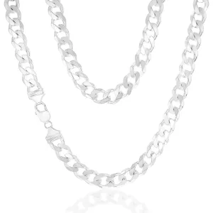 Sterling Silver Curb 300 Gauge 55cm Chain Shiels