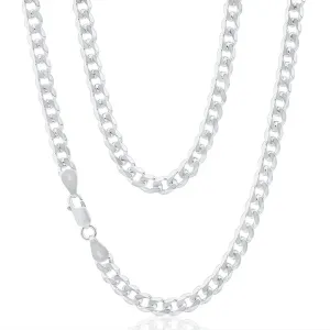 Sterling Silver Curb Heavy 150 Gauge 50cm Chain Shiels