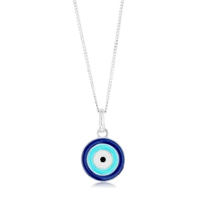 Sterling Silver Evil Eye Pendant Shiels
