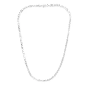Sterling Silver Fancy 150 Gauge 45cm Chain Shiels