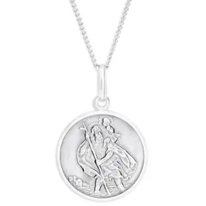 Sterling Silver St Christopher Pendant Shiels
