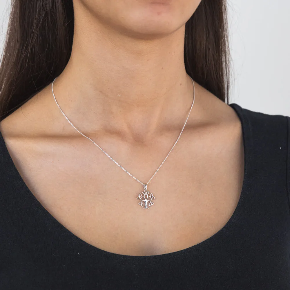 Sterling Silver Tree Of Life Pendant Shiels