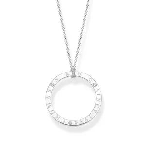Thomas Sabo Sterling Silver Sparkling Circles T S 1984 90cm Chain Shiels